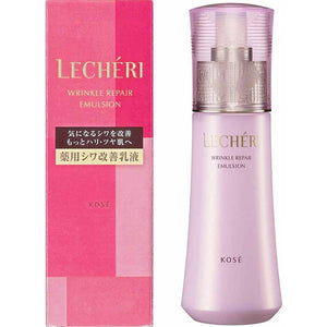 Kose Lecheri Wrinkle Repair Emulsion Bottle 120ml