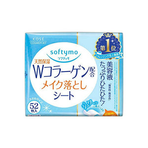 Kose softymo Makeup Remover Sheet C b Collagen Refill 52 Sheets