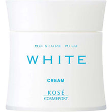 Load image into Gallery viewer, KOSE Cosmeport Moisture Mild White Cream 55g Japan Royal Jelly Vitamin C Whitening Beauty Skin Care
