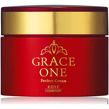 画像をギャラリービューアに読み込む, KOSE Cosmeport Grace One Perfect Cream 100g Extra Rich Collagen Astaxanthin Japan Anti-aging Beauty Skin Care
