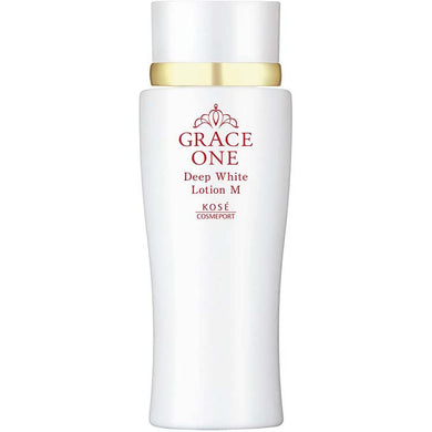 KOSE Grace One Medicinal Whitening Deep White Lotion (Moist Lotion) 180ml Japan Anti-aging Skin Care High Concentration Vitamin C
