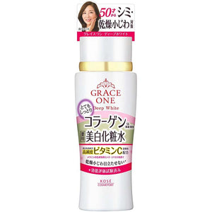 KOSE Grace One Medicinal Whitening Deep White Lotion (Very Moist Lotion) 180ml Japan Anti-aging Skin Care High Concentration Vitamin C