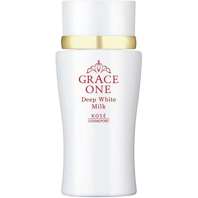 KOSE Grace One Medicinal Whitening Deep White Milk (Emulsion) 180ml Japan Anti-aging Skin Care High Concentration Vitamin C