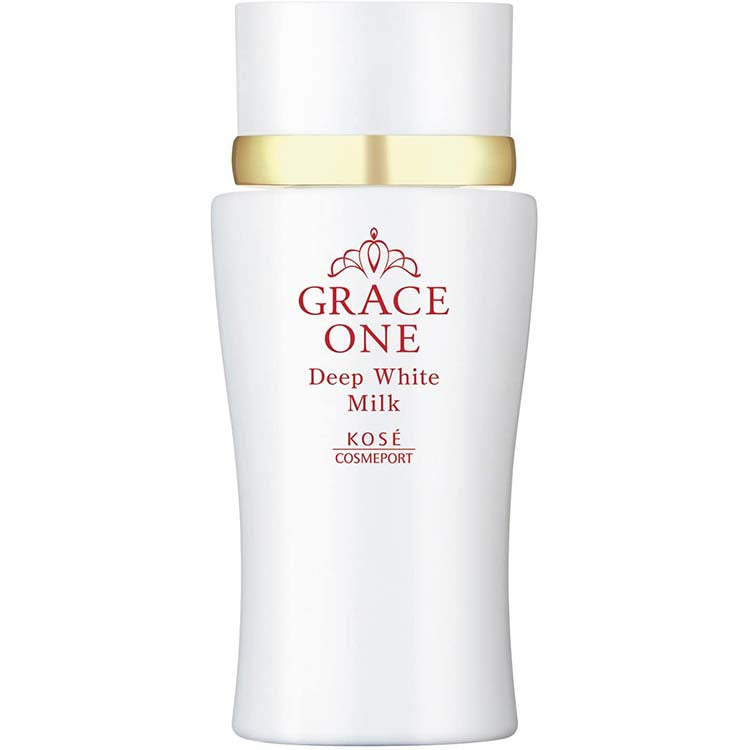 KOSE Grace One Medicinal Whitening Deep White Milk (Emulsion) 180ml Japan Anti-aging Skin Care High Concentration Vitamin C