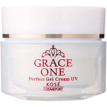 将图片加载到图库查看器，KOSE Grace One Rich Repair Perfect Gel Cream UV 100g Japan Anti-aging All-in-One Collagen Day Skin Care
