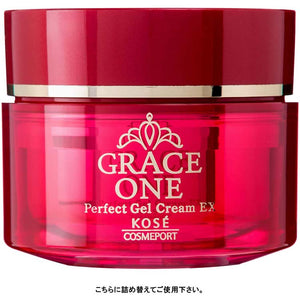 KOSE Grace One Perfect Gel Cream EX Rich Repair Beauty Gel Refill 90g Japan Anti-aging All-in-One Collagen Beauty Skin Care 