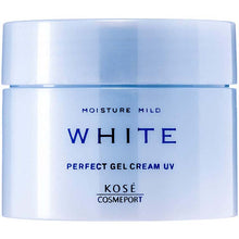 Load image into Gallery viewer, KOSE Cosmeport Moisture Mild White Perfect Gel UV 90g Japan Whitening All-in-One Day Collagen Beauty Skin Care
