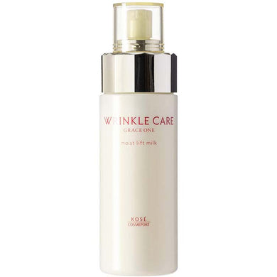 KOSE Grace One Wrinkle Care Moist Lift Milk Emulsion 130ml Anti-aging Care Collagen Moisturizer
