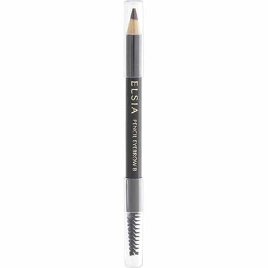 Kose Elsia Platinum Pencil Eyebrow (with Brush) Gray GY002 1.1g