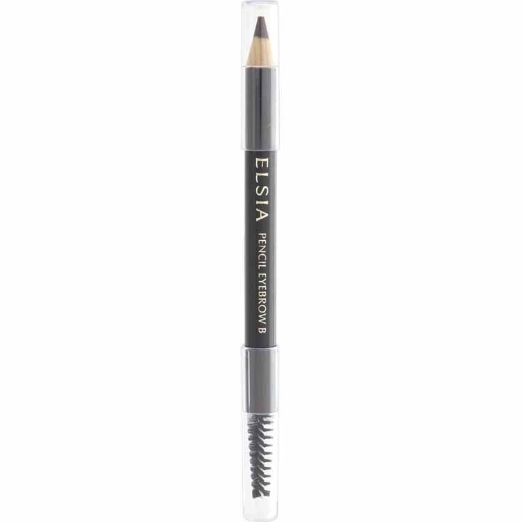 Kose Elsia Platinum Pencil Eyebrow (with Brush) Gray GY002 1.1g