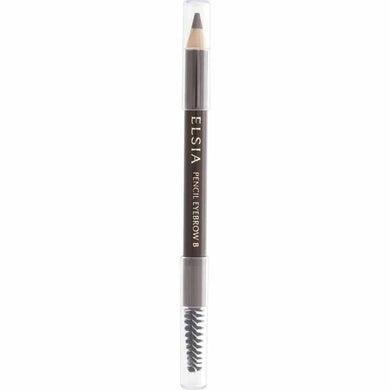 Kose Elsia Platinum Pencil Eyebrow (with Brush) Light Brown BR301 1.1g