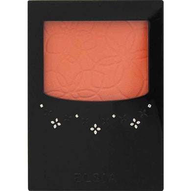 Kose Elsia Platinum Brightness & Complexion Up Cheek Color Orange OR200 3.5g