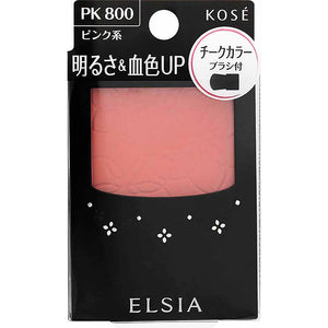 Kose Elsia Platinum Brightness & Complexion Up Cheek Color Pink PK800 3.5g