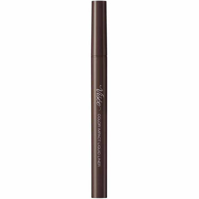 Kose Visee Color Impact Liquid Liner Eyeliner BR340 Brown 0.4ml