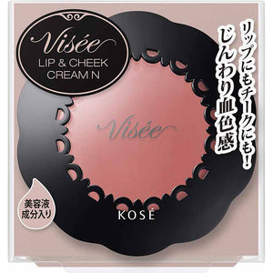 Kose Visee Lip & Cheek Cream N BE-5 Nudy Beige 5.5g