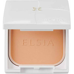 Kose Elsia Platinum White Cover Foundation UV 405 Ocher Slightly Bright Natural Skin Color 9.3g