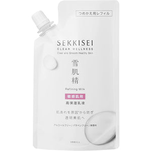 Kose Sekkisei Clear Wellness Refine Milk SSR 120ml Japan Moisturizing Whitening Lotion Beauty Skincare