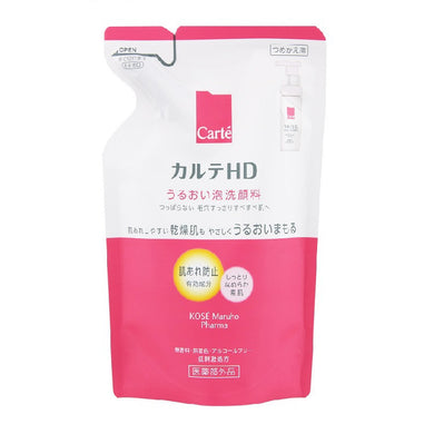 Kose Carte HD Moisture Washing Foam Refill 130ml Japan Domestic Genuine Product