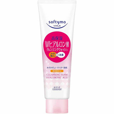 KOSE Softymo Super Cleansing Wash H (Hyaluronic Acid) 190g Facial Cleanser