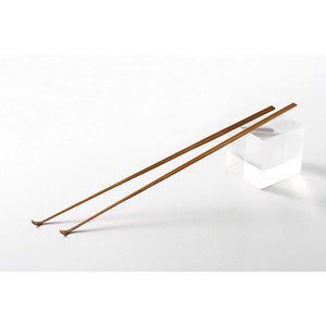 GREENBELL Craftsman's Skill Smoked Bamboo Ear Pick 2 Pc Set G-2153