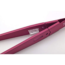 Load image into Gallery viewer, Diagonal Slanted Tip Design Beauty Tweezers Rose
