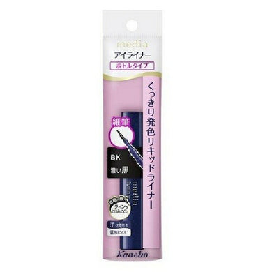 Kanebo media Eyeliner A BK Dark Black 1 Piece