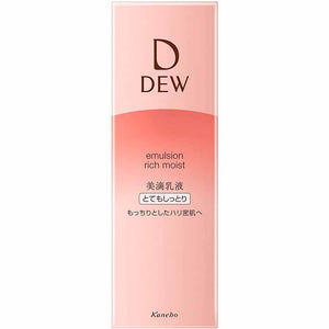 Kanebo Dew Emulsion Very Moist Bottle 100ml Milky Lotion