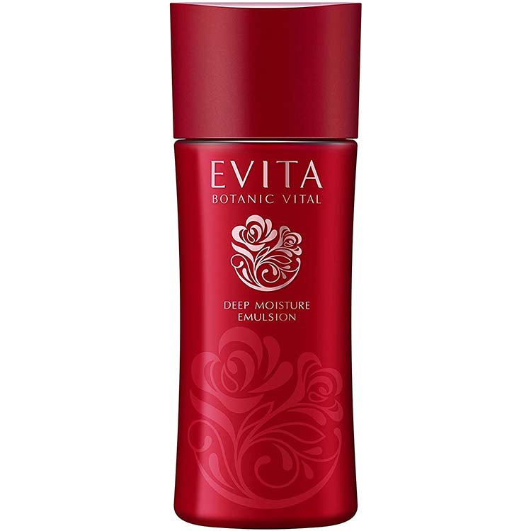 Kanebo Evita Botanic Vital Glow Deep Moisture Milk II, Very Moist, Unscented Milky Lotion Emlusion 130ml, Japan Sensitive Skincare