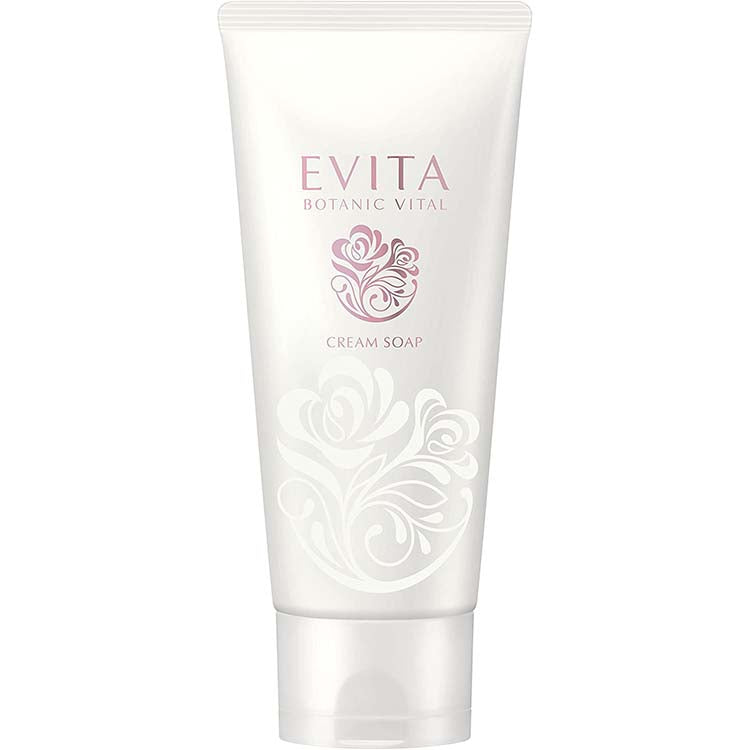 Kanebo Evita Botanic Vital Glow Cream Soap Cleanser 130ml, Japan Beauty Skin Care Face WashKanebo Evita Botanic Vital Glow Cream Soap Cleanser 130ml, Japan Beauty Skin Care Face Wash
