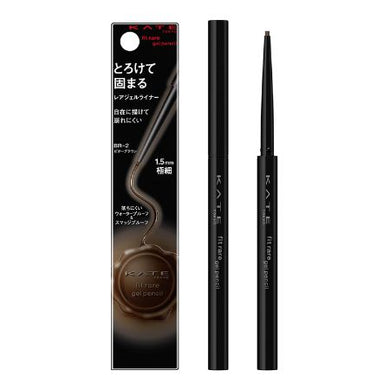 KATE Rare Fit Gel Pencil BR-2 Bitter Brown Eye Liner - Goodsania