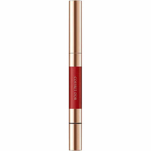 Kanebo Coffret D'or Contour Lip Duo 03 Deep Red Lipstick