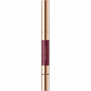 Kanebo Coffret D'or Contour Lip Duo 05 Burgundy Lipstick