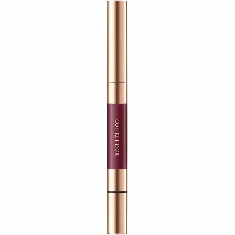 Kanebo Coffret D'or Contour Lip Duo 05 Burgundy Lipstick