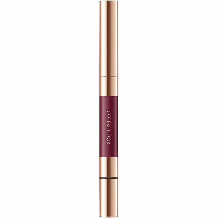 Kanebo Coffret D'or Contour Lip Duo 05 Burgundy Lipstick