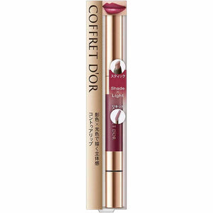 Kanebo Coffret D'or Contour Lip Duo 05 Burgundy Lipstick