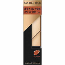Laden Sie das Bild in den Galerie-Viewer, Kanebo Coffret D&#39;or Skin Synchro Rouge BE-239 Lipstick
