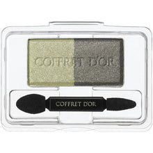 将图片加载到图库查看器，Kanebo Coffret D&#39;or Eyeshadow Perfect Grade Eyes 02 Green
