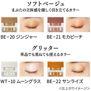 Kanebo Coffret D'or 3D Trans Color Eye & Face BE-20 Eye Shadow Ginger 3.3g