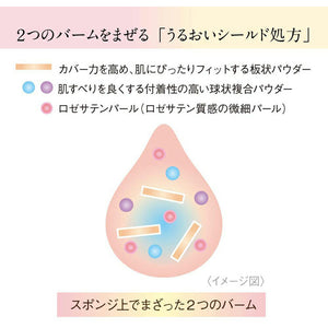 Kanebo Coffret D'or Moisture Rose Foundation UV 03 Healthy Skin Color 10g