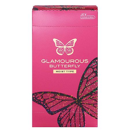 Condoms Glamourous Butterfly Moist Type 12 pcs