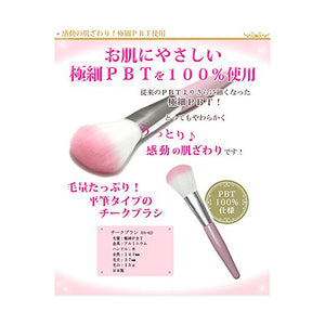 Made In Japan Cheek Brush Make-up Cosmetics Blusher Use (US-02)