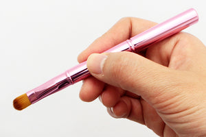 Make-up Brush Shadow Liner Eye Color Cosmetics Brush High Quality Nylon Bristles Pink