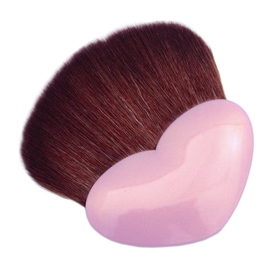 Made In Japan Heart-shape Brush Make-up Cosmetics Use Cheeks Blusher (LQ-07)