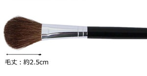 Made In Japan Cheek Brush Make-up Cosmetics Blusher Use (MK-567)