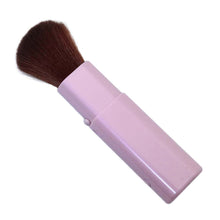 Load image into Gallery viewer, Made In Japan Slide Face Make-Up Cosmetics Brush Pink (MK-375P)
