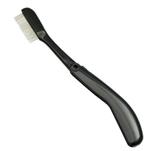 Cargar imagen en el visor de la galería, Made In Japan Make-up Cosmetics Use Metallic Mascara Comb Black (MK-700BK)
