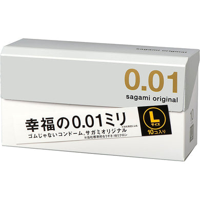 Condoms sagami original 0.01mmmm L size 10 pcs