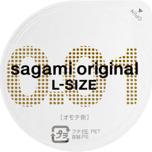 Load image into Gallery viewer, Condoms sagami original 0.01mmmm L size 10 pcs
