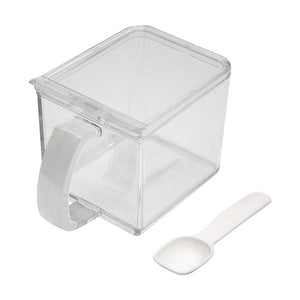 Seasoning Spices Pot &quot;N FORMA C&quot; White