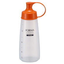 Muat gambar ke penampil Galeri, ASVEL Forma Wide Opening Sauce Bottle(Large) 2144 Orange
